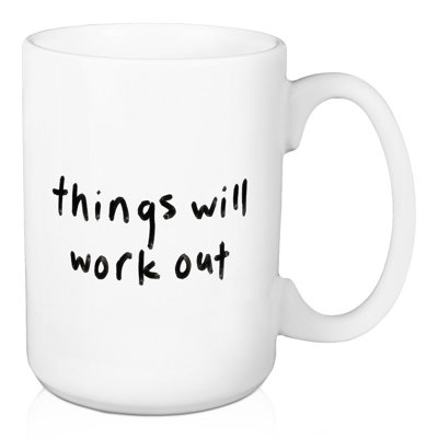 Les choses vont à la tasse à café Benedict