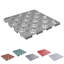 Deck Tiles - Paquet de 6 tuiles de patio emboîtables en polypropylène - Revêtement de sol extérieur résistant aux intempéries pour balcon, porche et garage par Pure Garden (gris)-50671851