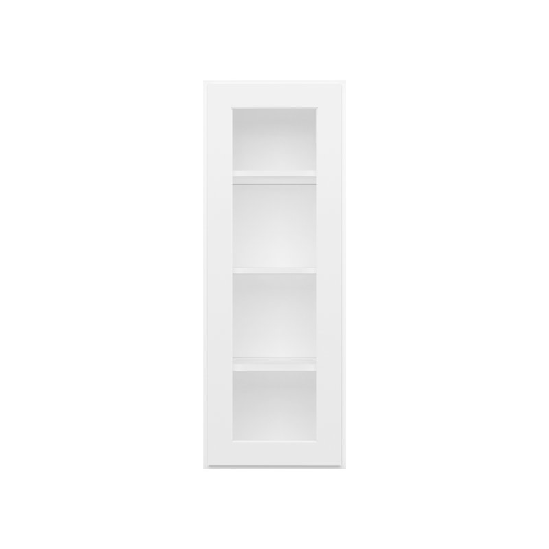 15" x 12" x 42"Camlock Easy to Assemble Wall Cabinet Glass NOT Include