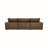 Hadleigh Brown Leather Modular Sofa