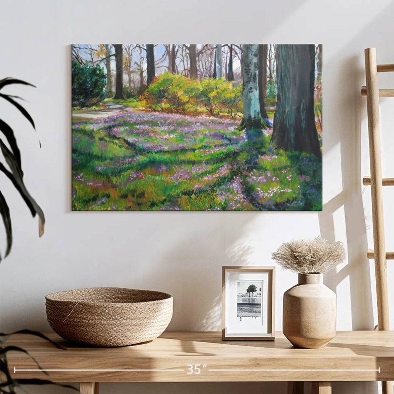 Early Spring Blooms, 16" H x 24" W