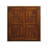 Walnut 2-Drawer End Table