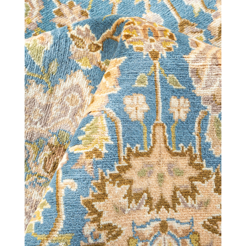 Classic One-of-a-Kind 6'2" X 9'6" Hand Knotted Area Rug