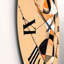 Horloge murale moderne Compositions géométriques colorées V-60327642