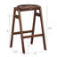 Mid-Century Modern Stackable Barstools Set