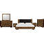 Commode à six tiroirs Boka en bois d'acacia à Impala