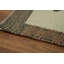 Tapis vert kilim à teinture végétale vert 8 x 11