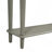 Retro Console Table with 4 Drawers and Open Shelf, perfect for Entryways, Living Rooms-1786925143