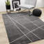 Tapis à motif géométrique uni Sereni-344493782