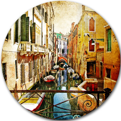 « incroyable venice », reproduction d’art sur métal