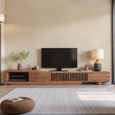 Meuble télé avec espace de rangement 78,54 po