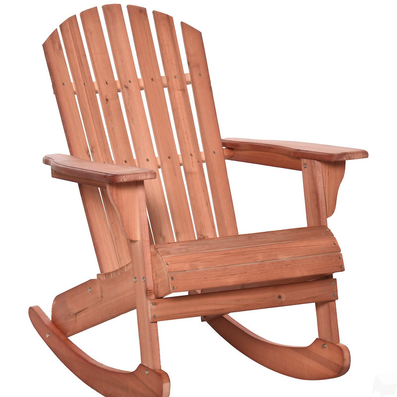 Chaise berçante à bascule