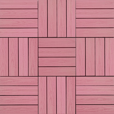 UltraShield Naturale Composite 12" x 12" Interlocking Deck Tile