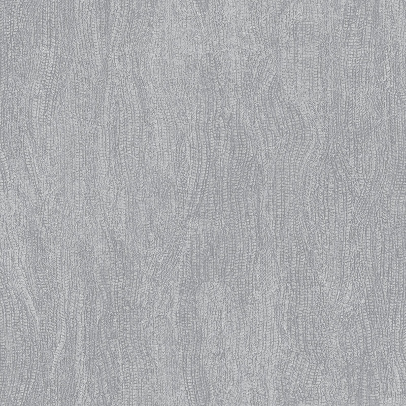 Rouleau de papier peint à motif de peau de reptile Special Collection 2, Argent argent
