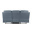 Canapé inclinable double en cuir fleur Hanna, 87 po Hanna-115686267-115686271