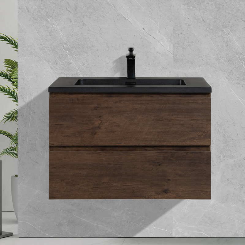  Ensemble de meuble-lavabo mural simple 30 po Angela