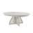 Breeze 60 " Extendable Pine Oval Solid Wood Top with Solid Wood Base Dining Table