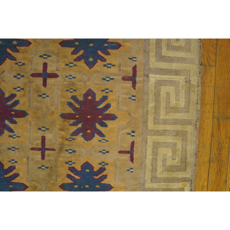 Antique Dhurrie Small Scatter Size Cotton Brown Rug