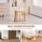 Bamboo Shower Bench With Ergonomic Curved Seat, High-Weight Capacity, Efficient Drainage, And Anti-Slip Adjustable Feet For Safe, Sustainable Bathing.