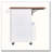 39.3" Farmhouse Kitchen Island with Drop Leaf & Open Side Rack-482176412
