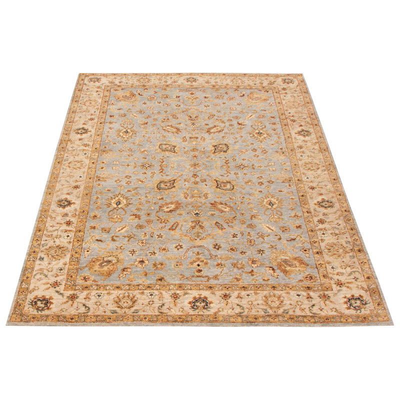 One-of-a-Kind 5'6" X 8'6" New Age Wool Area Rug in