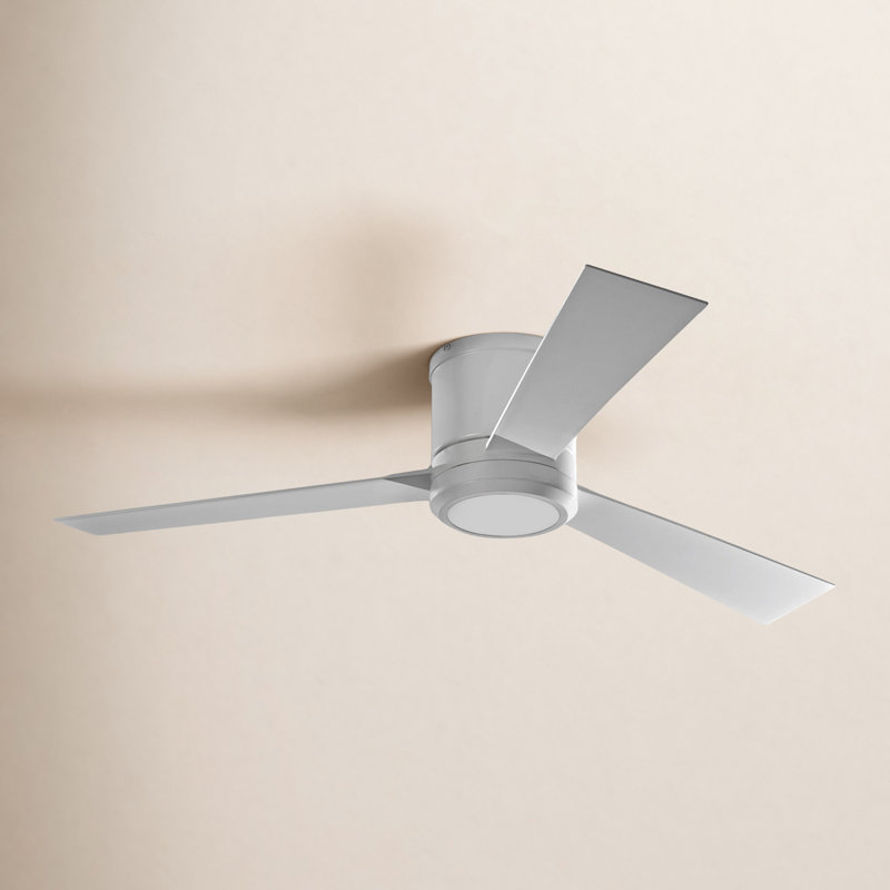 Rodrick Ceiling Fan with LED Lights, 42 inches, Matte White