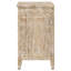 Commode mandala en bois patiné à 3 tiroirs Kenzie