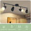 LED ceiling spotlight 4 flame modern 4W warm white 3000K-856835488