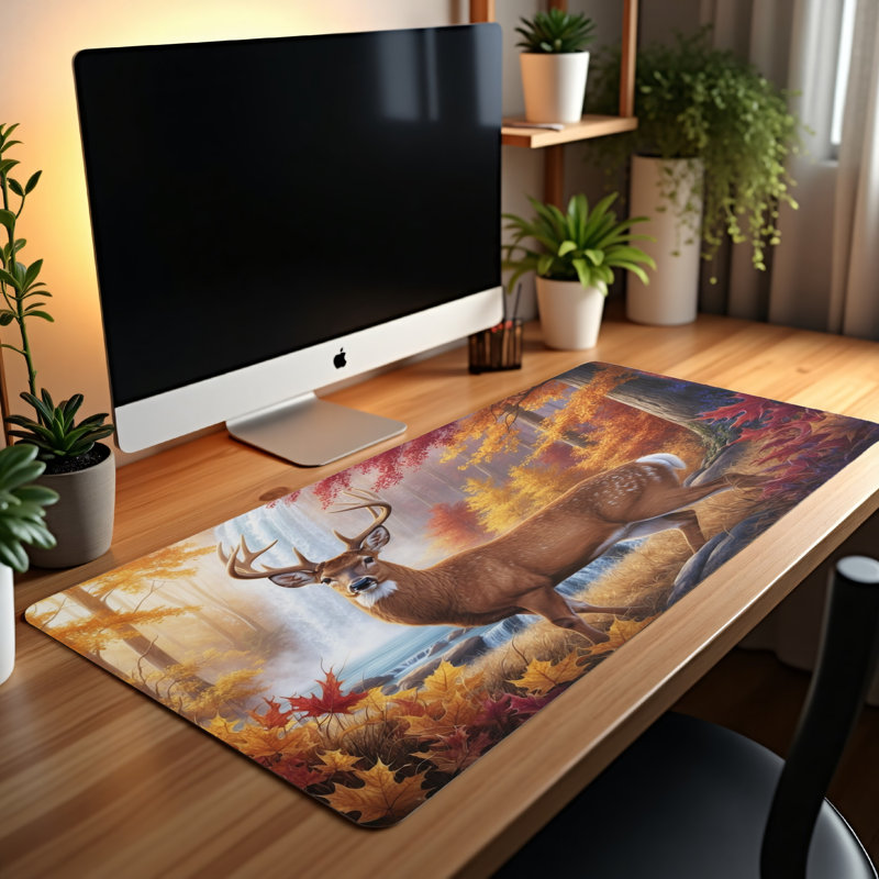 Polyester Desk Pad, 23.6x13.8