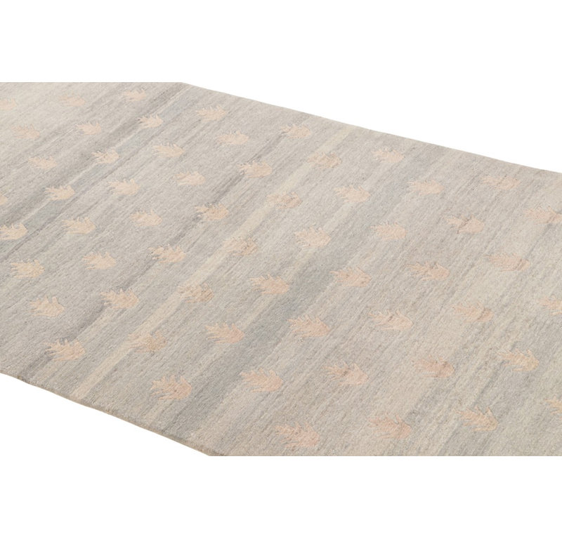 One-of-a-Kind 3' X 8'9" Hand Knotted Area Rug