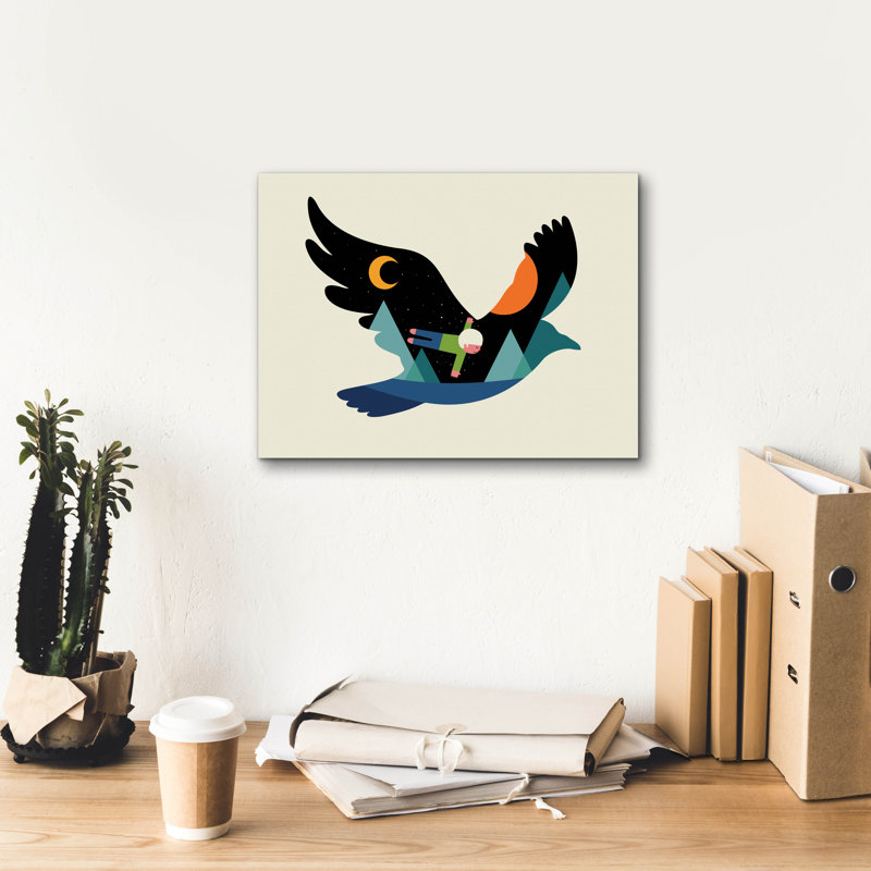 Epic Graffiti «I Believe I Can Fly» par Andy Westfa «I Believe I Can Fly» par Andy Westface, H 12 po x l 16 po x P 0,75 po