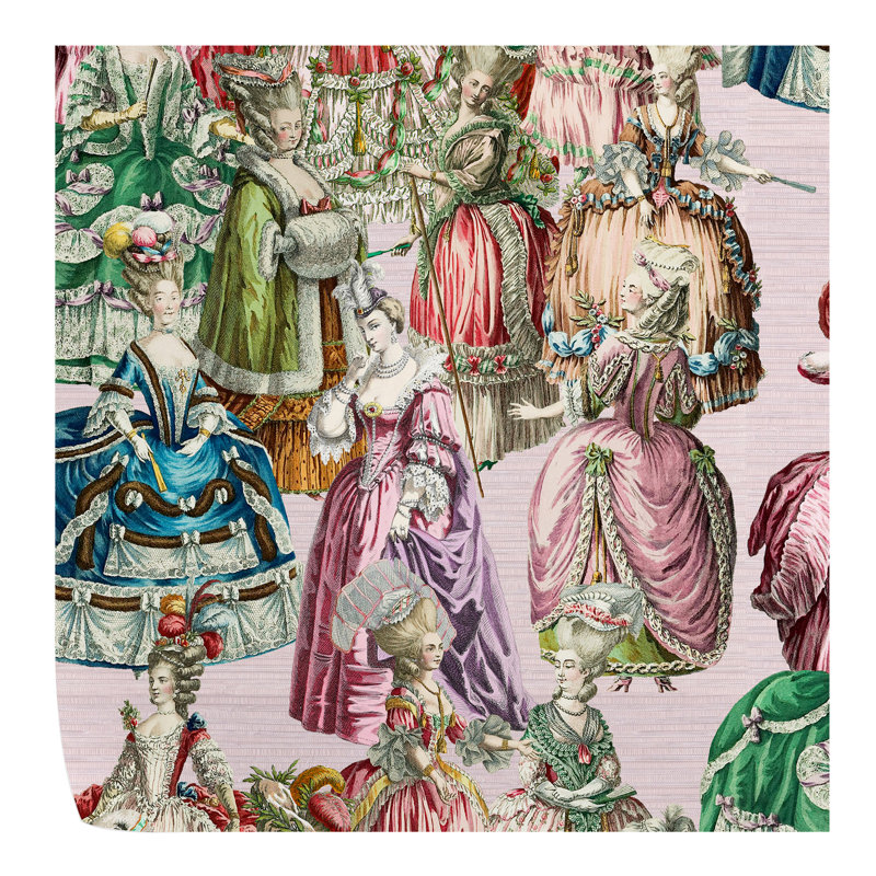 8 Piece Cheryce Marie Antoinette Wallpaper