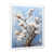 White Picture Framed