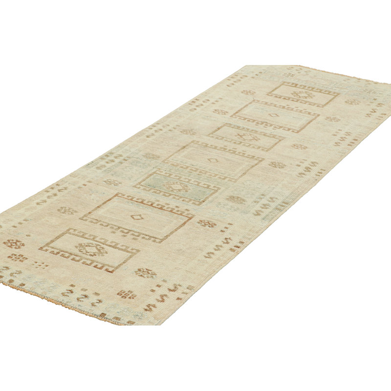 One-of-a-Kind 2'3x6'2 Hand Knotted Area Rug