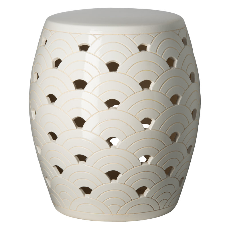 Ceramic Accent Stool