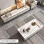 Table basse rectangulaire en bois manufacturé