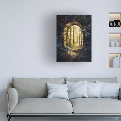 Jennifer Taylor Art The Secret Way Canvas Art