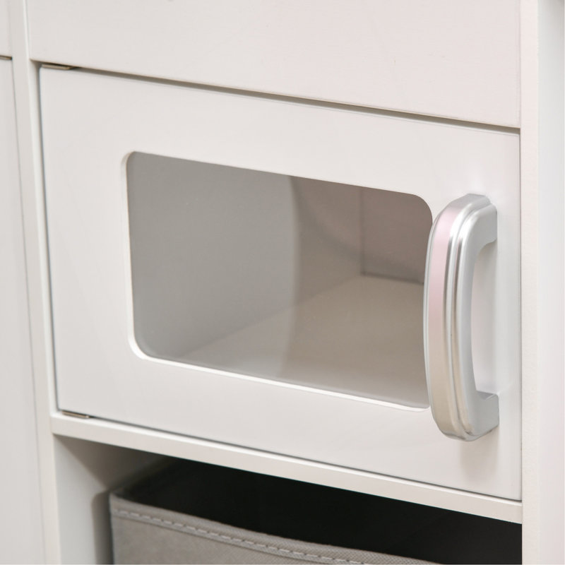 Ensemble de cuisine de coin en bois