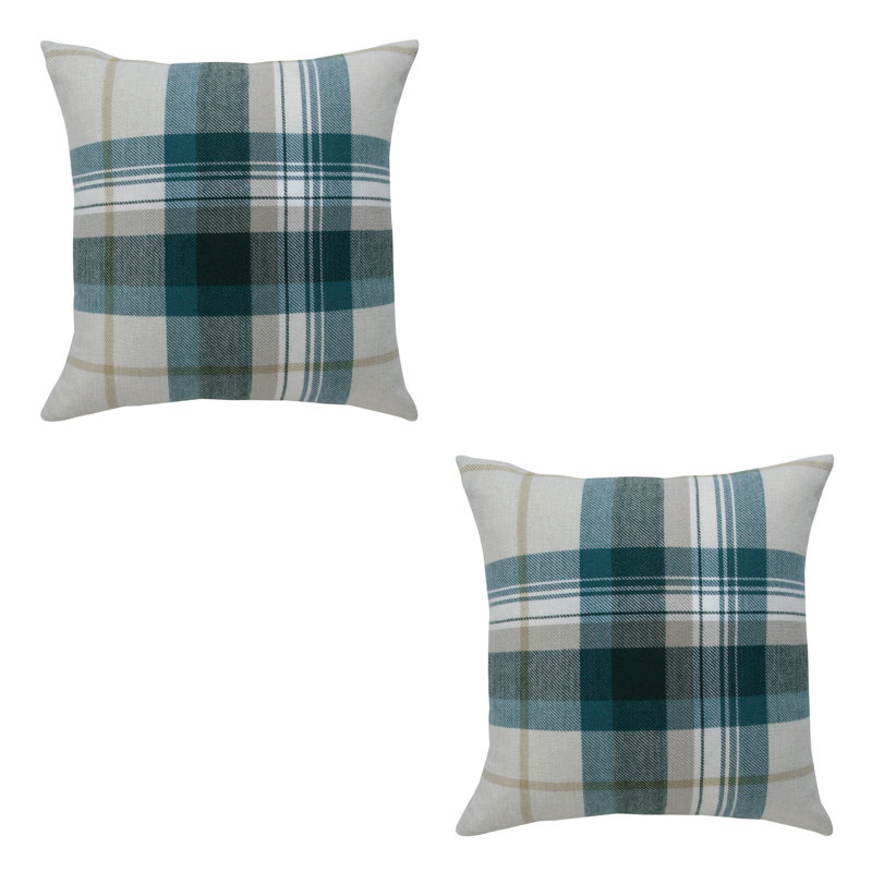 Tauranac Square Cushion, Green