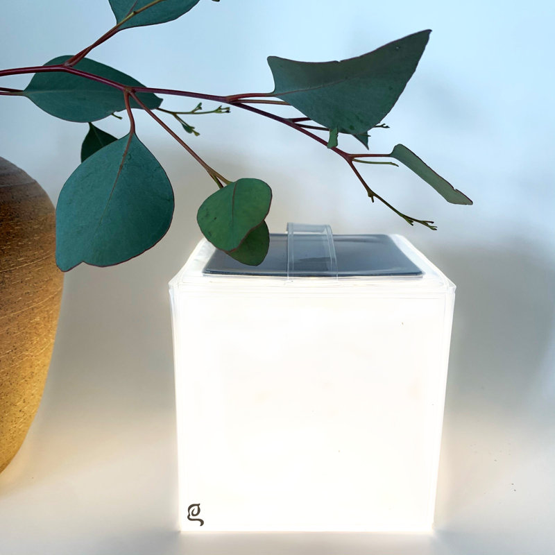 Outdoor Hanging Light, 3"5' H x  3"5' W x 3"5' D