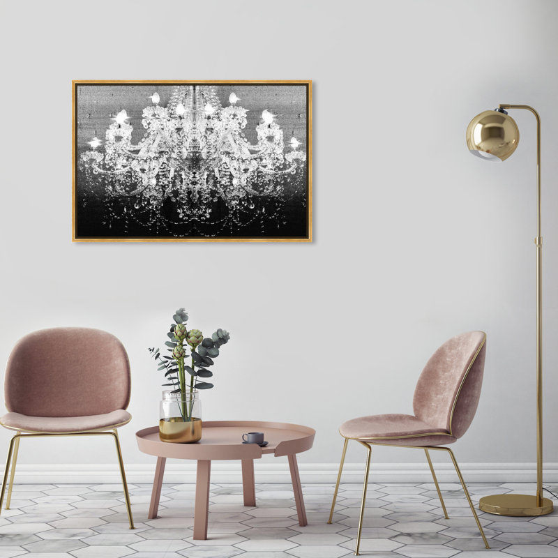Dolce Vita I - Impression sur toile, H 36 po x l 24 po, Cadre doré