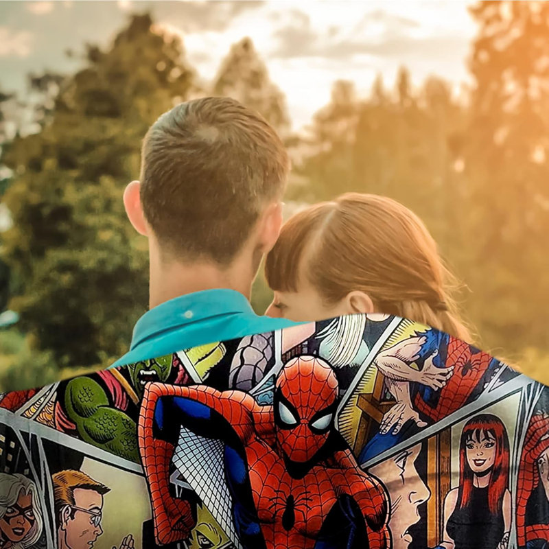 Jeté pour enfants Bazillion Dreams Marvel Spiderman