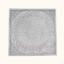 Panneau d'art mural en bois fabriqué à la main, grande décoration murale en bois sculpté de 48 x 48 pouces Mandala