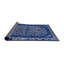 Tapis oriental bleu / blanc-334801264