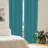 Abstract Semi-Sheer Rod Pocket Curtain Panels-45233519