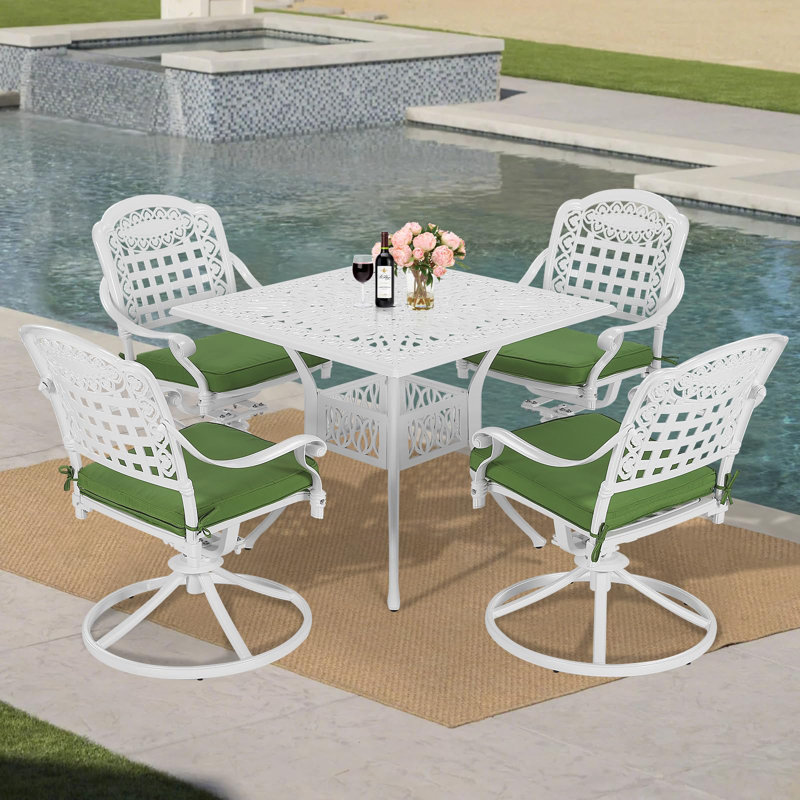 Ensemble repas 5 pièces pour patio Hokku Designs