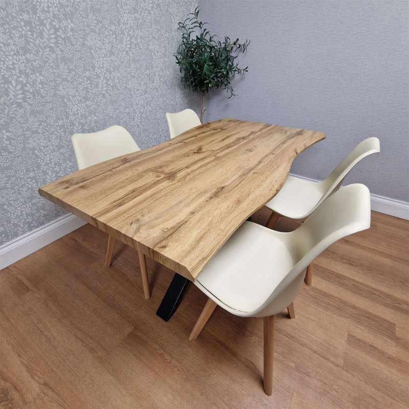 4 - Person Dining Set, 75cm H x 49cm W x 117cm D