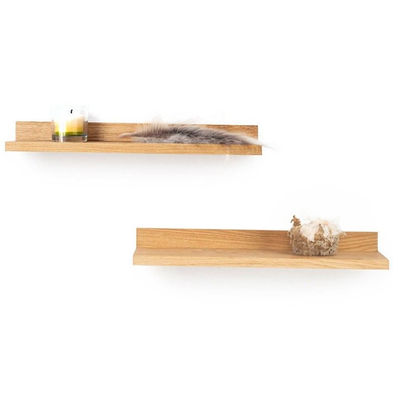Solid Wood Floating Shelf