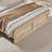 Farmhouse High Headboard Wood Platform Bed-368227450-368227444