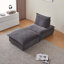Fauteuil d'appoint sans accoudoirs avec repose-pieds-130349094